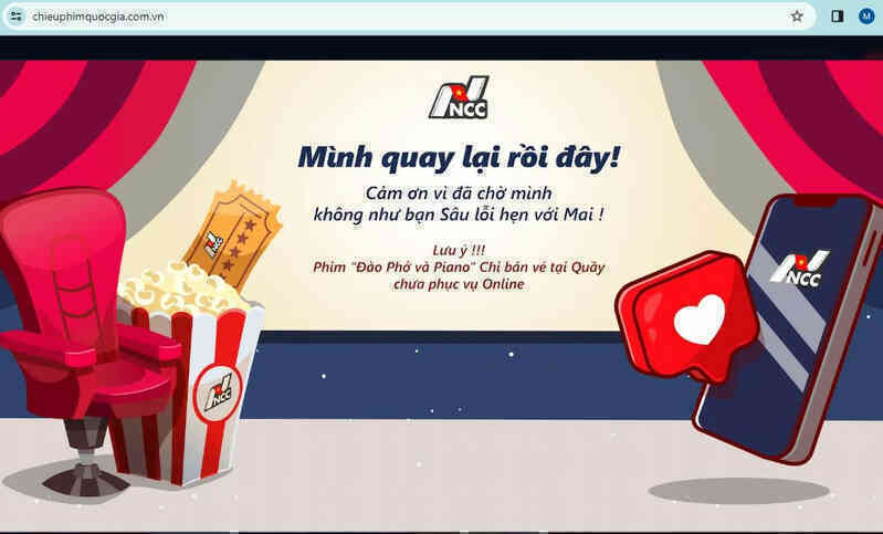 Rạp chiếu tự đánh sập web để tăng sức nóng phim 
