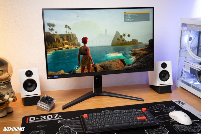 Ảnh thực tế màn hình Xiaomi gaming giá dưới 7 triệu: Tấm nền Mini LED 27 inch cao cấp, độ phân giải 2K 180Hz- Ảnh 10. Ảnh thực tế màn hình Xiaomi gaming giá dưới 7 triệu: Tấm nền Mini LED 27 inch cao cấp, độ phân giải 2K 180Hz- Ảnh 10.