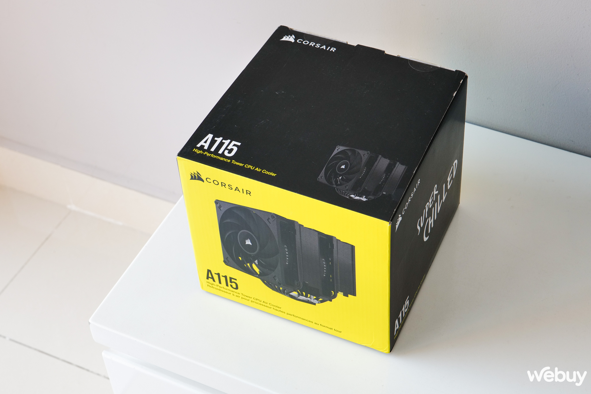 Đánh giá nhanh tản nhiệt khí cao cấp Corsair A115: Mạnh mẽ, êm ái và đắt tiền- Ảnh 2. Đánh giá nhanh tản nhiệt khí cao cấp Corsair A115: Mạnh mẽ, êm ái và đắt tiền- Ảnh 2.