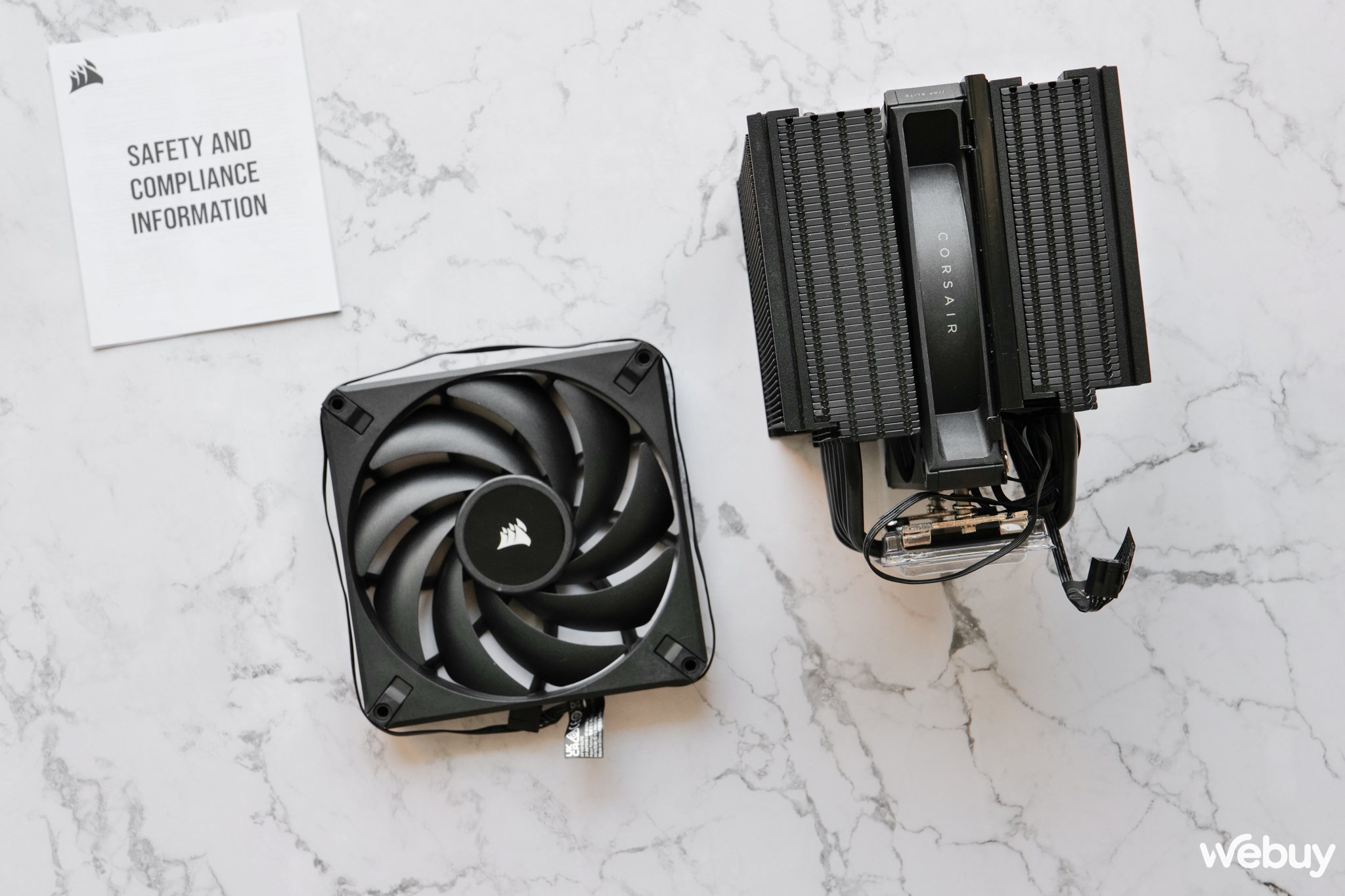 Đánh giá nhanh tản nhiệt khí cao cấp Corsair A115: Mạnh mẽ, êm ái và đắt tiền- Ảnh 8. Đánh giá nhanh tản nhiệt khí cao cấp Corsair A115: Mạnh mẽ, êm ái và đắt tiền- Ảnh 8.