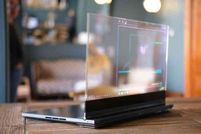 MWC 2024: Laptop màn hình trong suốt trình làng