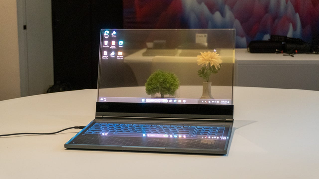 Cận cảnh laptop trang bị màn hình trong suốt của Lenovo: Công nghệ trong phim khoa học viễn tưởng, hay chỉ là sản phẩm được làm ra 'để cho vui'?- Ảnh 3. Cận cảnh laptop trang bị màn hình trong suốt của Lenovo: Công nghệ trong phim khoa học viễn tưởng, hay chỉ là sản phẩm được làm ra 'để cho vui'?- Ảnh 3.