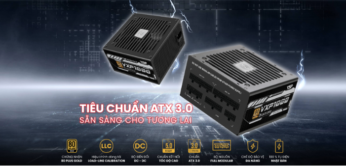 VSP chính thức ra mắt sản phẩm bộ nguồn VSP TEREX 80 Plus Gold tại thị trường Việt Nam