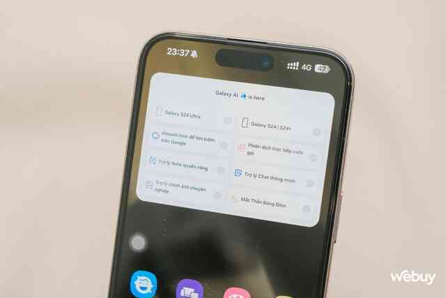 Dùng thử Galaxy AI trên iPhone và cái kết...- Ảnh 3. Dùng thử Galaxy AI trên iPhone và cái kết...- Ảnh 3.
