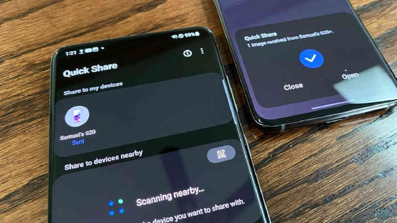 Google và Samsung hợp tác cung cấp giải pháp tương tự AirDrop trên Android và Windows