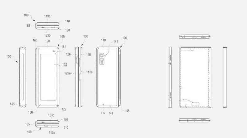 So sánh kích thước bản dựng của Galaxy Z Fold5 (trái) và Galaxy Z Fold6 sắp ra mắt (Ảnh: Xleaks).