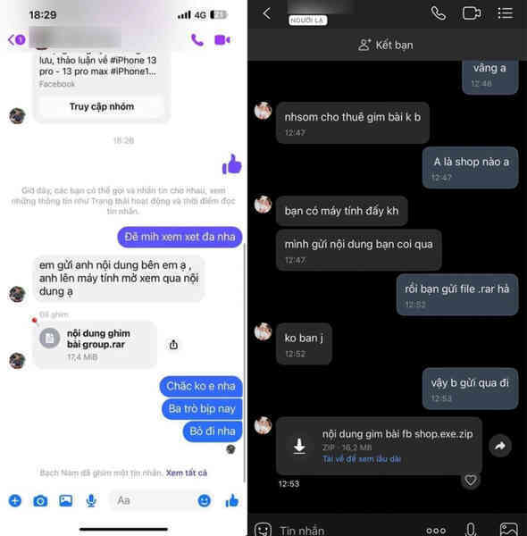Cảnh báo tin nhắn đánh cắp tài khoản Facebook, thông tin ngân hàng nhắm vào người dùng Việt, ai nhận được phải xoá ngay!- Ảnh 2. Cảnh báo tin nhắn đánh cắp tài khoản Facebook, thông tin ngân hàng nhắm vào người dùng Việt, ai nhận được phải xoá ngay!- Ảnh 2.