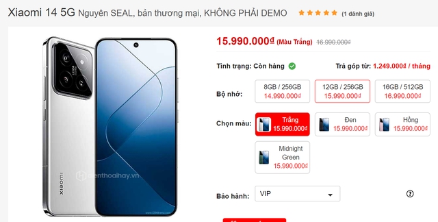 Vừa ra mắt, Xiaomi 14 đã được giảm giá cực sốc: Máy xách tay đã hết thời?- Ảnh 5. Vừa ra mắt, Xiaomi 14 đã được giảm giá cực sốc: Máy xách tay đã hết thời?- Ảnh 5.