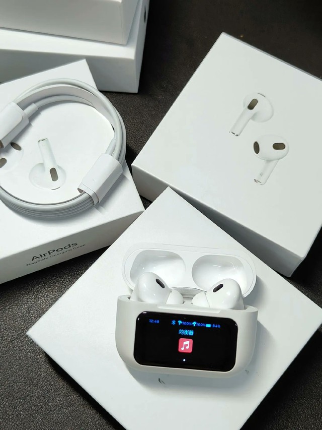 "Pháp sư Trung Hoa" chế tạo thành công AirPods Pro nhái tích hợp màn hình OLED cảm ứng: Đến Apple cũng phải chào thua!- Ảnh 3.