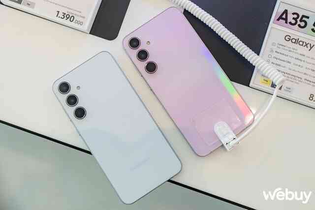 Cận cảnh Galaxy A35 5G và Galaxy A55 5G: Lựa chọn “an toàn” cho người dùng trẻ, giá từ 8.29 triệu đồng- Ảnh 5. Cận cảnh Galaxy A35 5G và Galaxy A55 5G: Lựa chọn “an toàn” cho người dùng trẻ, giá từ 8.29 triệu đồng- Ảnh 5.