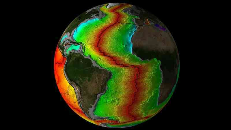 Trái Đất đang há miệng, sẽ nuốt chửng Đại Tây Dương