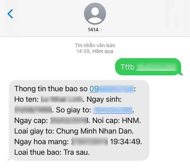 Cách kiểm tra qua tin nhắn miễn phí số lượng SIM điện thoại đăng ký dưới tên của bạn