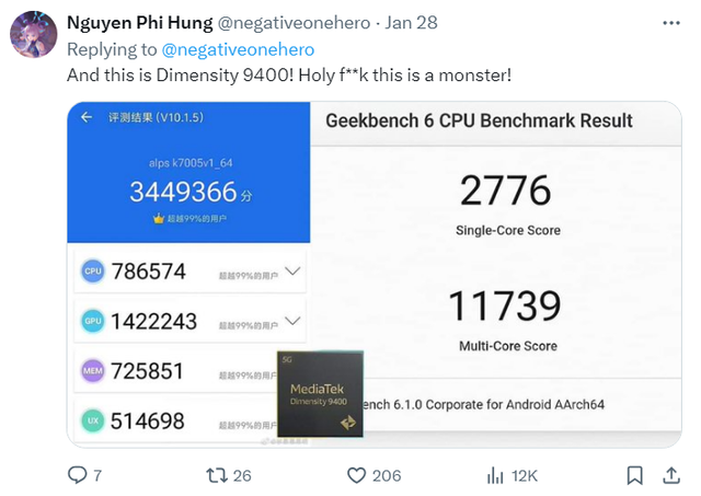 "Trái tim" của iPhone 16 Pro lộ điểm benchmark, hiệu năng cao vượt trội nhưng vẫn khiến đối thủ mừng thầm- Ảnh 4. "Trái tim" của iPhone 16 Pro lộ điểm benchmark, hiệu năng cao vượt trội nhưng vẫn khiến đối thủ mừng thầm- Ảnh 4.