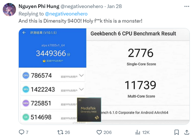 "Trái tim" của iPhone 16 Pro lộ điểm benchmark, hiệu năng cao vượt trội nhưng vẫn khiến đối thủ mừng thầm- Ảnh 4.