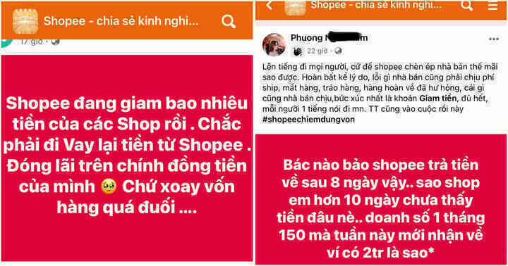 Kéo dài thời gian đổi trả hàng, Shopee bị nghi 'ôm' vốn của người bán- Ảnh 2.