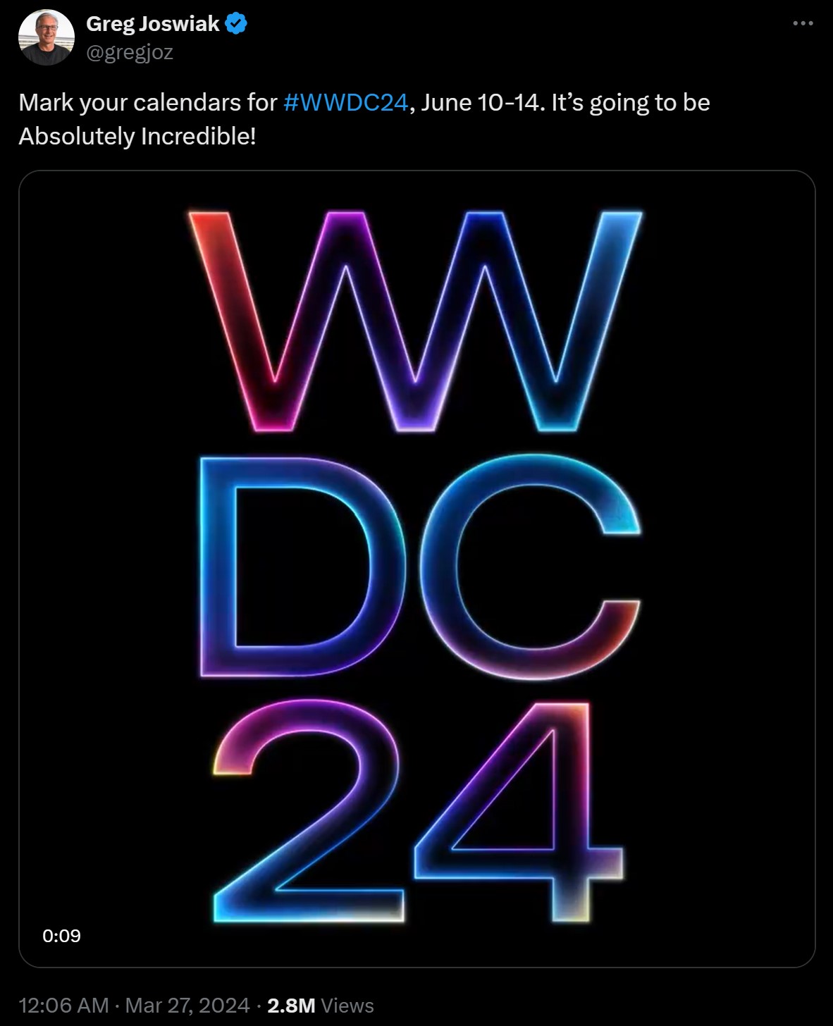 Phó chủ tịch cấp cao Marketing toàn cầu của Apple "bóng gió" về sự xuất hiện của AI tại WWDC24- Ảnh 2. Phó chủ tịch cấp cao Marketing toàn cầu của Apple "bóng gió" về sự xuất hiện của AI tại WWDC24- Ảnh 2.