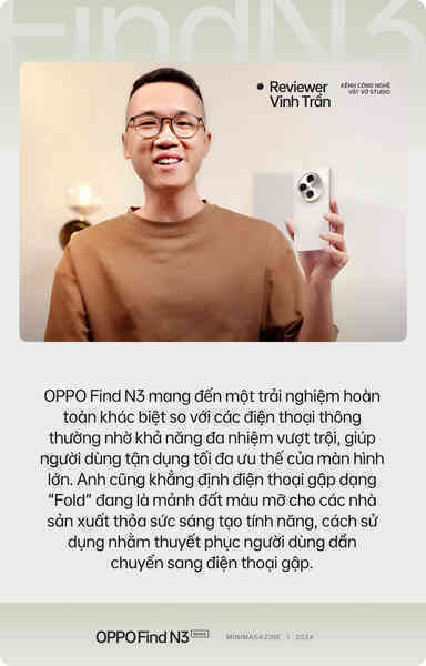 Tech reviewer kiểm chứng OPPO Find N3: Hoá ra đây mới là điều tạo nên dấu ấn thành công cho OPPO- Ảnh 5. Tech reviewer kiểm chứng OPPO Find N3: Hoá ra đây mới là điều tạo nên dấu ấn thành công cho OPPO- Ảnh 5.