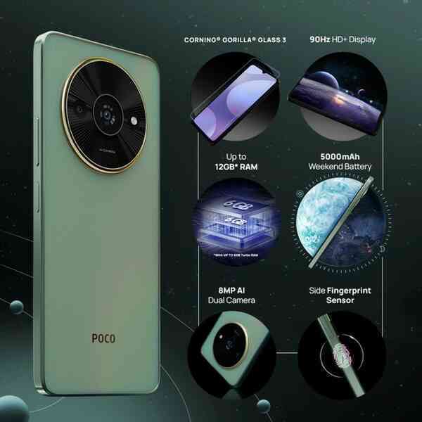 Xiaomi ra mắt smartphone mặt lưng giả da, pin 5000mAh, giá chỉ hơn 2 triệu đồng- Ảnh 2. Xiaomi ra mắt smartphone mặt lưng giả da, pin 5000mAh, giá chỉ hơn 2 triệu đồng- Ảnh 2.