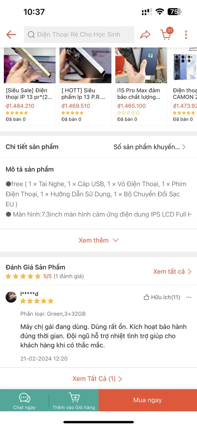 Gian hàng lừa đảo vẫn tràn lan trên các sàn thương mại điện tử- Ảnh 3. Gian hàng lừa đảo vẫn tràn lan trên các sàn thương mại điện tử- Ảnh 3.