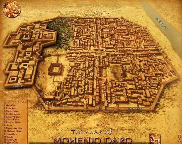 Nền văn minh Thung lũng Indus: Thành phố cổ Mohenjo-daro, chiến trường của vũ khí hạt nhân cổ đại?- Ảnh 2.