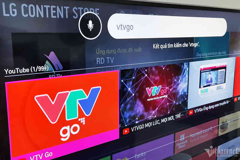 Nhiều hãng TV lớn đồng ý đưa VTVGo lên Smart TV
