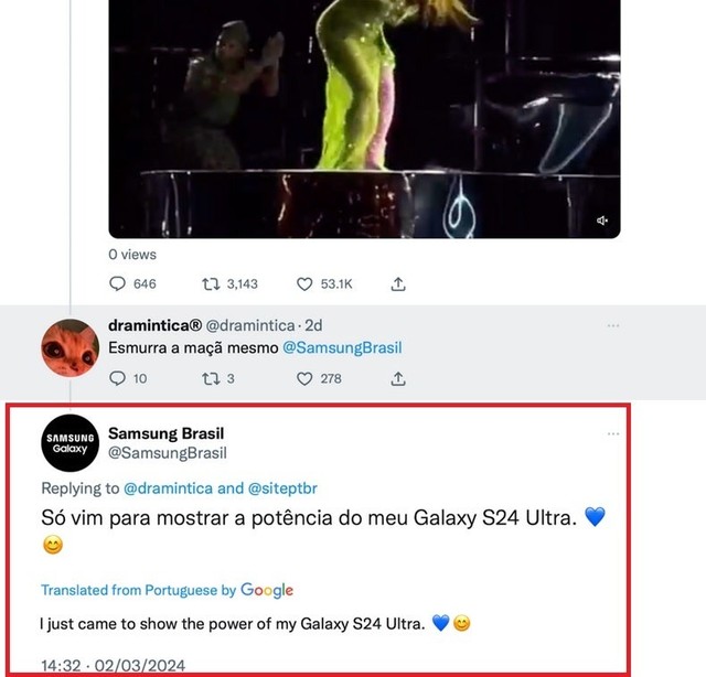 "Nhận vơ" video zoom xa Rihanna là của Galaxy S24 Ultra nhưng thực chất quay bằng iPhone, Samsung bị phen muối mặt