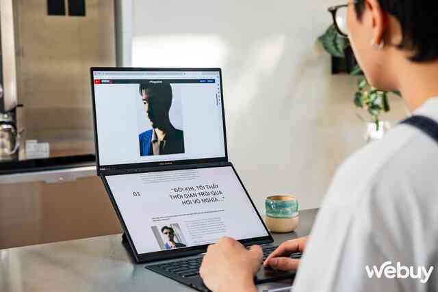 Cận cảnh ASUS Zenbook DUO: Laptop 2 màn hình OLED, thiết kế thông minh, lại còn có chip AI, đủ combo bước vào năm 2024- Ảnh 21. Cận cảnh ASUS Zenbook DUO: Laptop 2 màn hình OLED, thiết kế thông minh, lại còn có chip AI, đủ combo bước vào năm 2024- Ảnh 21.