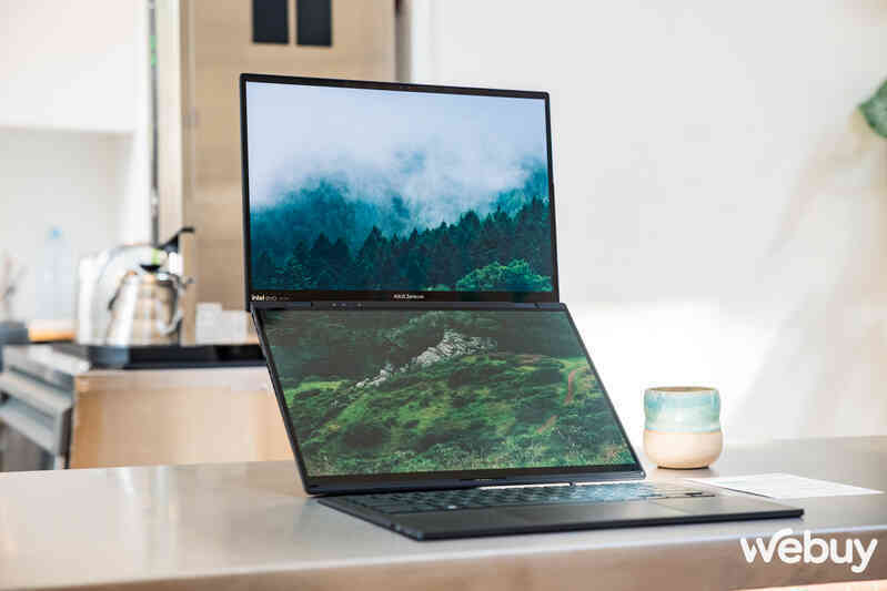Cận cảnh ASUS Zenbook DUO: Laptop 2 màn hình OLED, thiết kế thông minh, lại còn có chip AI, đủ combo bước vào năm 2024- Ảnh 48. Cận cảnh ASUS Zenbook DUO: Laptop 2 màn hình OLED, thiết kế thông minh, lại còn có chip AI, đủ combo bước vào năm 2024- Ảnh 48.
