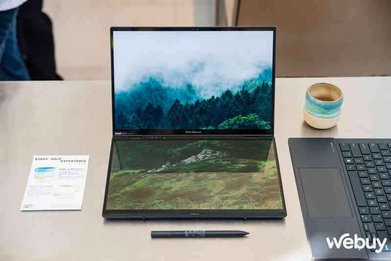 Cận cảnh ASUS Zenbook DUO: Laptop 2 màn hình OLED, thiết kế thông minh, lại còn có chip AI, đủ combo bước vào năm 2024- Ảnh 50. Cận cảnh ASUS Zenbook DUO: Laptop 2 màn hình OLED, thiết kế thông minh, lại còn có chip AI, đủ combo bước vào năm 2024- Ảnh 50.