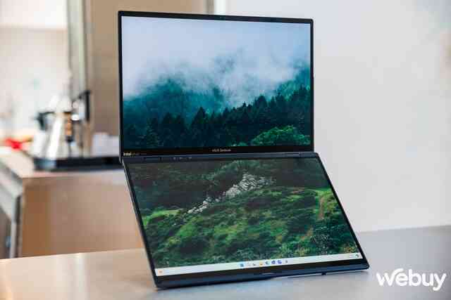 Cận cảnh ASUS Zenbook DUO: Laptop 2 màn hình OLED, thiết kế thông minh, lại còn có chip AI, đủ combo bước vào năm 2024- Ảnh 9. Cận cảnh ASUS Zenbook DUO: Laptop 2 màn hình OLED, thiết kế thông minh, lại còn có chip AI, đủ combo bước vào năm 2024- Ảnh 9.