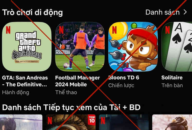 Yêu cầu Netflix dừng phát hành game không phép tại Việt Nam