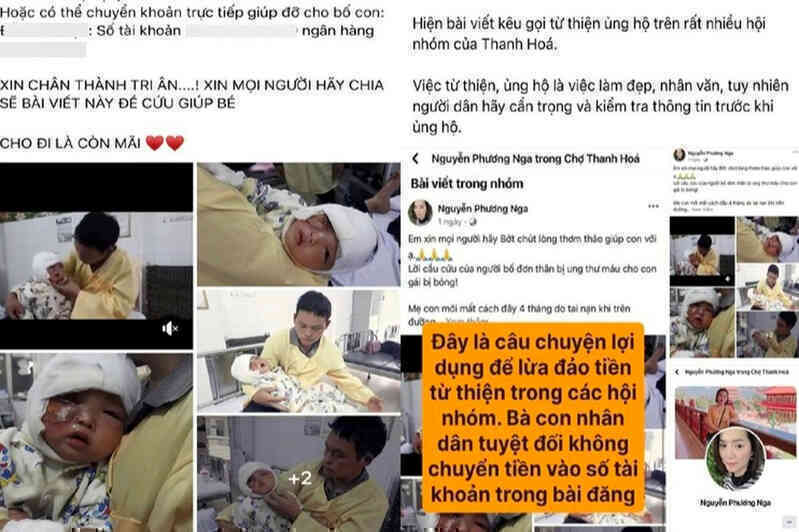 Cảnh báo chiêu trò lừa đảo bằng cách kêu gọi từ thiện, số tiền chiếm đoạt lên tới hàng tỷ đồng- Ảnh 5. Cảnh báo chiêu trò lừa đảo bằng cách kêu gọi từ thiện, số tiền chiếm đoạt lên tới hàng tỷ đồng- Ảnh 5.