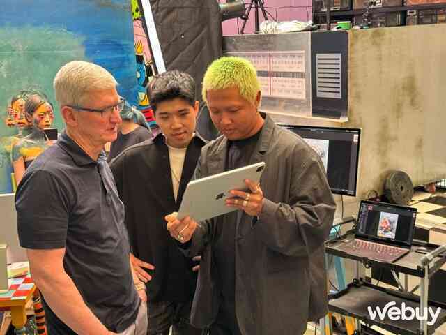 Chưa từng có, CEO của Apple ghé thăm Antiantiart: Bước tiến đáng chú ý cho cộng đồng sáng tạo- Ảnh 6. Chưa từng có, CEO của Apple ghé thăm Antiantiart: Bước tiến đáng chú ý cho cộng đồng sáng tạo- Ảnh 6.