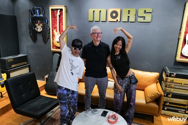 Rapper Suboi bất ngờ khi được gặp CEO Tim Cook, hé lộ quan điểm khác biệt về việc dùng AI để sáng tác nhạc rap- Ảnh 2. Rapper Suboi bất ngờ khi được gặp CEO Tim Cook, hé lộ quan điểm khác biệt về việc dùng AI để sáng tác nhạc rap- Ảnh 2.