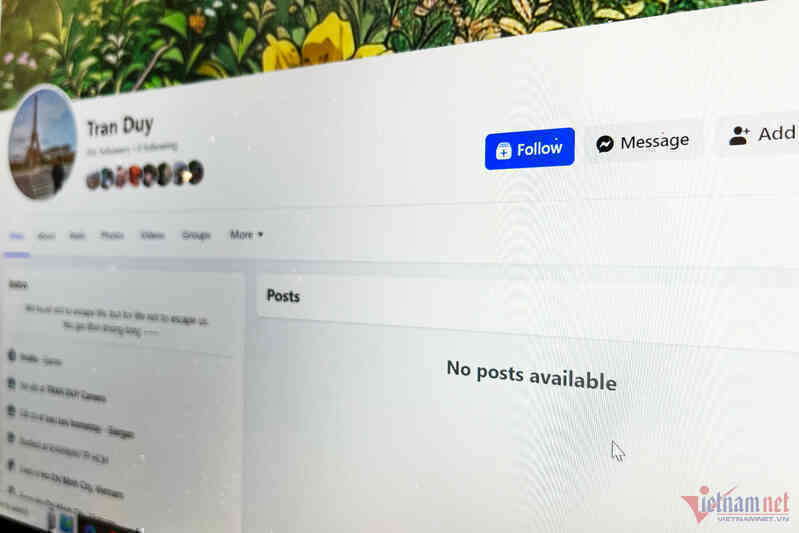 Facebook gặp sự cố khiến nhiều tài khoản mất bài đăng