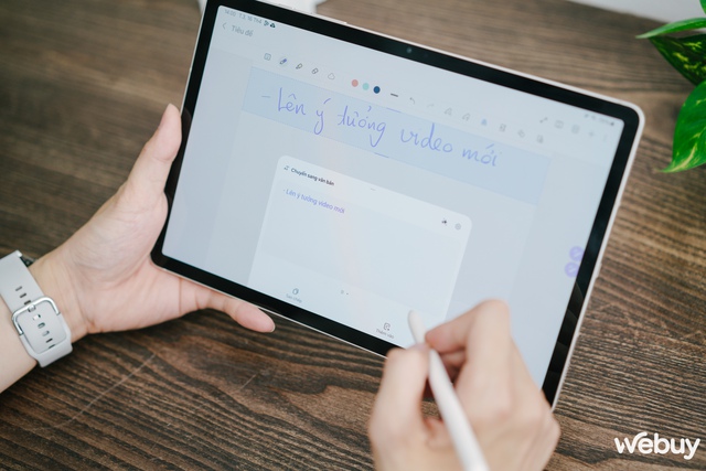 Trải nghiệm loạt tính năng Galaxy AI vừa được cập nhật trên máy tính bảng Galaxy Tab S9- Ảnh 3. Trải nghiệm loạt tính năng Galaxy AI vừa được cập nhật trên máy tính bảng Galaxy Tab S9- Ảnh 3.