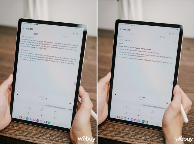 Trải nghiệm loạt tính năng Galaxy AI vừa được cập nhật trên máy tính bảng Galaxy Tab S9- Ảnh 10. Trải nghiệm loạt tính năng Galaxy AI vừa được cập nhật trên máy tính bảng Galaxy Tab S9- Ảnh 10.