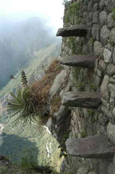 Tại sao 'bậc thang tử thần' ở Huayna Picchu của Peru lại dốc đến vậy?- Ảnh 5. Tại sao 'bậc thang tử thần' ở Huayna Picchu của Peru lại dốc đến vậy?- Ảnh 5.
