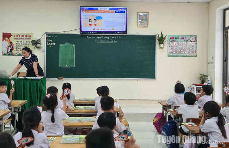 Tuyên Quang sử dụng hiệu quả các nền tảng số trong ngành giáo dục
