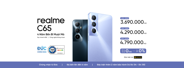 realme ra mắt điện thoại cấu hình giống Bphone, ngoại hình giống Galaxy S22, giá từ 3,69 triệu đồng- Ảnh 3. realme ra mắt điện thoại cấu hình giống Bphone, ngoại hình giống Galaxy S22, giá từ 3,69 triệu đồng- Ảnh 3.