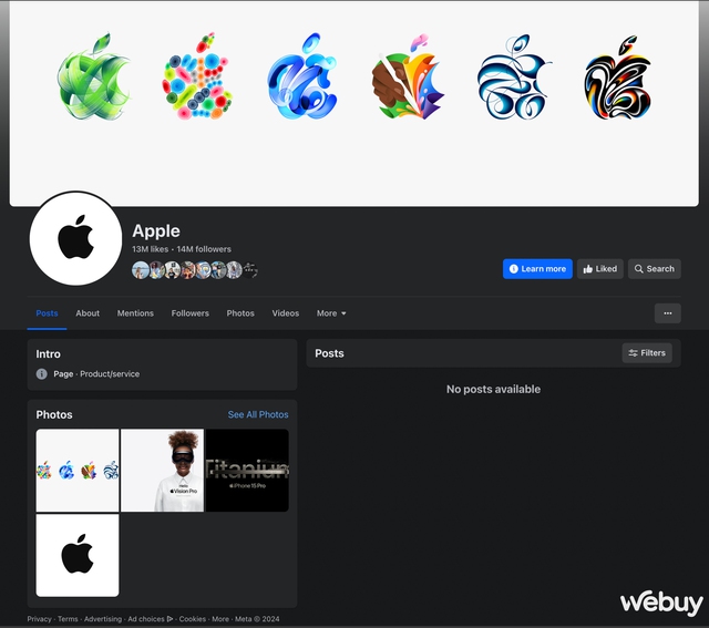 Kênh Facebook của Apple chẳng có 1 post nào, ấy vậy mà lại vừa cập nhật ảnh bìa hé lộ các điểm mới trên iPad?