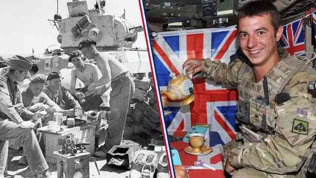 Bạn có biết rằng xe tăng của Anh đều được trang bị thiết bị pha trà?