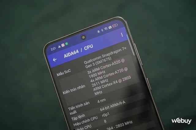 Trên tay smartphone mạnh nhất phân khúc tầm trung: Giá chỉ hơn 7 triệu có chip Snapdragon 7+ Gen 3, pin 5500mAh, sạc 100W- Ảnh 15. Trên tay smartphone mạnh nhất phân khúc tầm trung: Giá chỉ hơn 7 triệu có chip Snapdragon 7+ Gen 3, pin 5500mAh, sạc 100W- Ảnh 15.