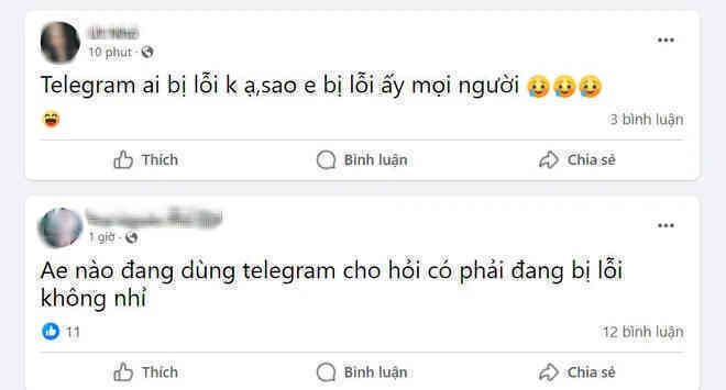 Bi hài chuyện Telegram bị sập, người "đổ oan" cho Internet, kẻ vui mừng vì thoát khỏi các group công việc!- Ảnh 3. Bi hài chuyện Telegram bị sập, người "đổ oan" cho Internet, kẻ vui mừng vì thoát khỏi các group công việc!- Ảnh 3.