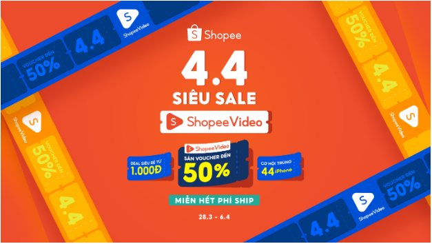 Có gì hot ở Siêu Sale 4.4: Deal sốc 1.000 đồng, voucher 50%, cơ hội "lên đời" iPhone- Ảnh 2. Có gì hot ở Siêu Sale 4.4: Deal sốc 1.000 đồng, voucher 50%, cơ hội "lên đời" iPhone- Ảnh 2.
