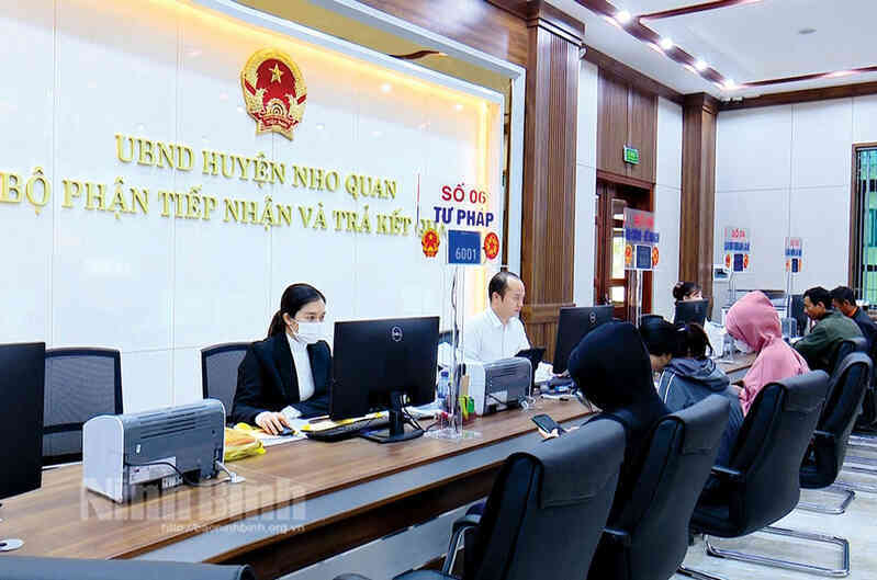 Nho Quan thực hiện đồng bộ công tác chuyển đổi số