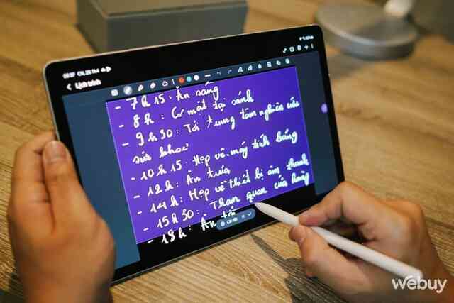 Cách Galaxy Tab S9 biến thành 'cuốn sổ toàn năng' của tôi khi đi công tác- Ảnh 5.