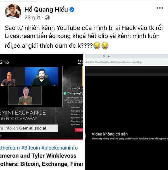 Vì sao nhiều người nổi tiếng bị hack kênh YouTube?