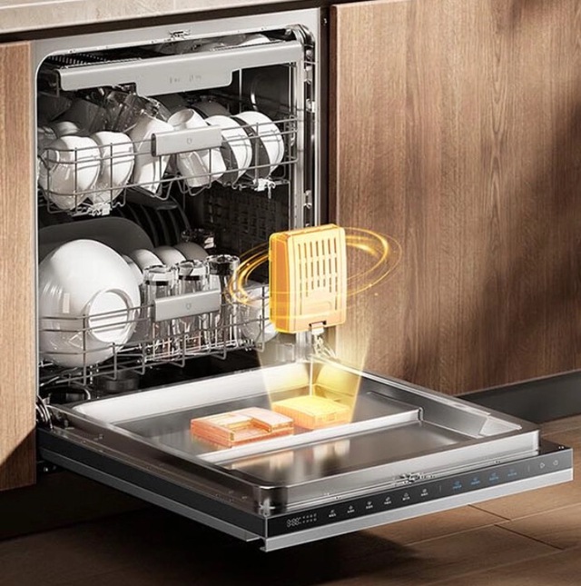 Xiaomi ra mắt máy rửa bát kiêm tủ bảo quản: Loại bỏ 99.9999% vi khuẩn, tích hợp AI nhận biết độ bẩn chỉ trong 2 giây- Ảnh 2. Xiaomi ra mắt máy rửa bát kiêm tủ bảo quản: Loại bỏ 99.9999% vi khuẩn, tích hợp AI nhận biết độ bẩn chỉ trong 2 giây- Ảnh 2.