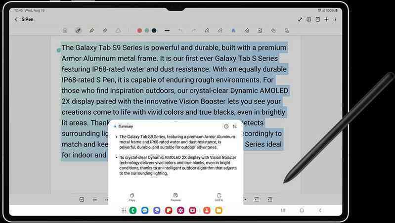 Gặp gỡ trợ thủ đắc lực mới cho dân sáng tạo: Galaxy Tab S9 series với Galaxy AI- Ảnh 2. Gặp gỡ trợ thủ đắc lực mới cho dân sáng tạo: Galaxy Tab S9 series với Galaxy AI- Ảnh 2.